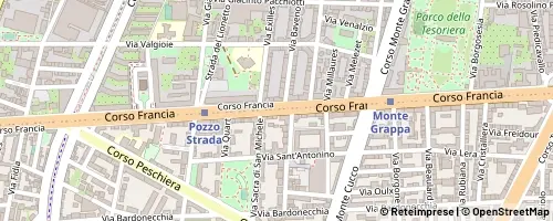 Mappa Torino