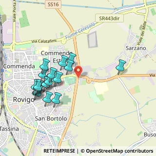 Mappa Largo Antonio Cappellini, 45100 Rovigo RO, Italia (0.9795)