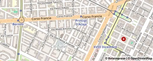 Mappa Torino