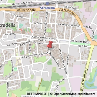 Mappa Via Andrea Costa, 29, 27049 Stradella, Pavia (Lombardia)