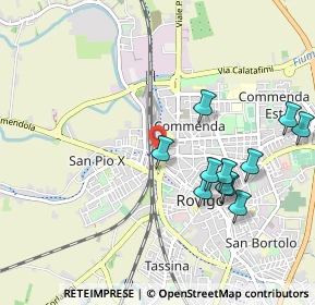 Mappa Via Francesco Petrarca, 45100 Rovigo RO, Italia (1.01727)