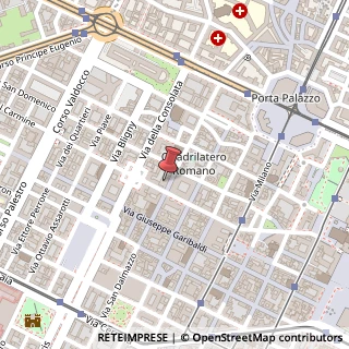 Mappa Via delle Orfane, 7, 10122 Torino, Torino (Piemonte)