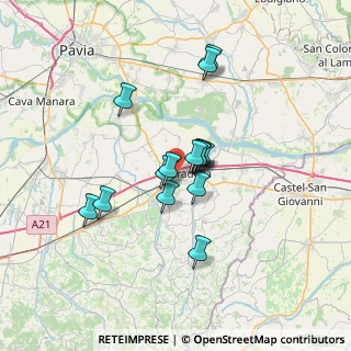 Mappa Via Quartiere Piave, 27049 Stradella PV, Italia (5.064)