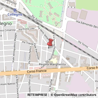 Mappa Via Trieste, 38, 10093 Collegno, Torino (Piemonte)