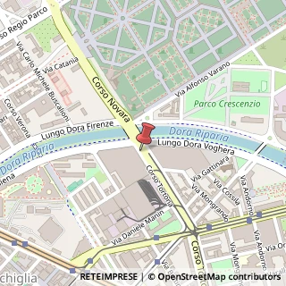 Mappa Corso Tortona, 61/A, 10153 Torino, Torino (Piemonte)