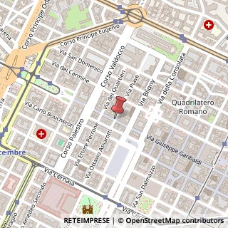 Mappa Via Giuseppe Garibaldi,  38, 10122 Torino, Torino (Piemonte)