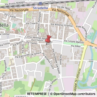 Mappa Via Trento, 103, 27049 Stradella, Pavia (Lombardia)