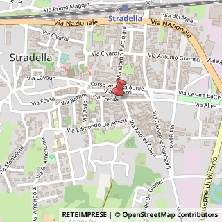 Mappa Via Trento, 61, 27049 Stradella, Pavia (Lombardia)