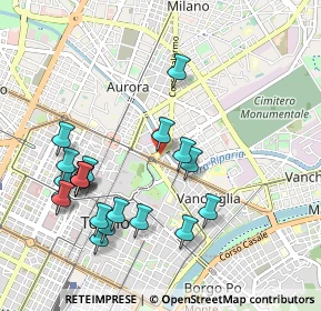 Mappa Corso Regio Parco, 10144 Torino TO, Italia (1.0625)