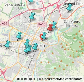 Mappa Corso Regio Parco, 10144 Torino TO, Italia (3.99)