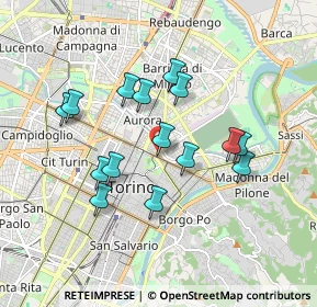 Mappa Corso Regio Parco, 10144 Torino TO, Italia (1.58867)