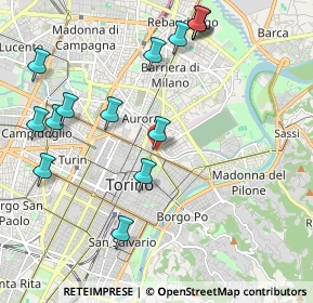 Mappa Corso Regio Parco, 10144 Torino TO, Italia (2.37)
