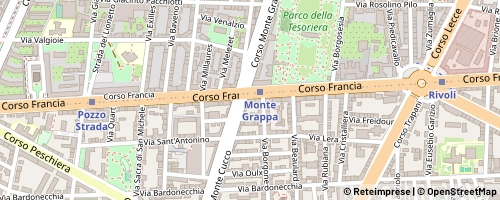 Mappa Torino
