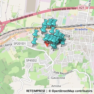 Mappa Via Fratelli Cairoli, 27049 Stradella PV, Italia (0.24815)