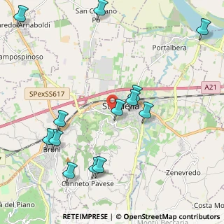 Mappa Via Fratelli Cairoli, 27049 Stradella PV, Italia (2.49923)