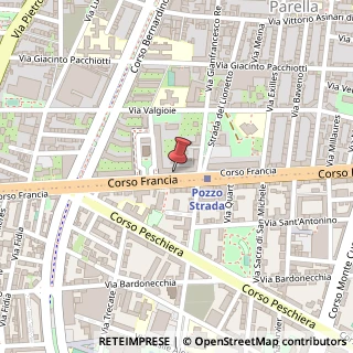 Mappa Corso Francia, 266, 10146 Torino, Torino (Piemonte)