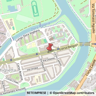 Mappa Corso Belgio, 150, 10153 Torino, Torino (Piemonte)