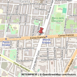 Mappa Corso Francia, 212, 10146 Torino, Torino (Piemonte)