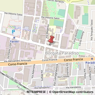 Mappa Via Edmondo De Amicis, 58, 10093 Collegno, Torino (Piemonte)