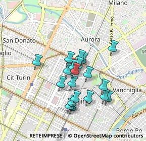 Mappa Via Sant'Agostino, 10122 Torino TO, Italia (0.703)