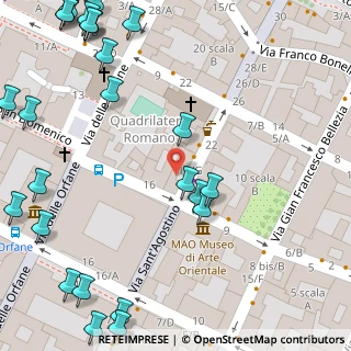 Mappa Via Sant'Agostino, 10122 Torino TO, Italia (0.08214)