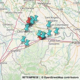 Mappa Regione, 27049 Stradella PV, Italia (11.73)