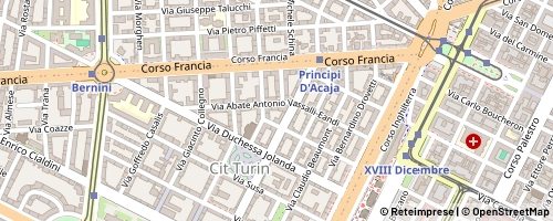 Mappa Torino