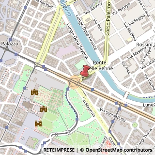 Mappa Corso Regina Margherita, N°100, 10153 Torino, Torino (Piemonte)