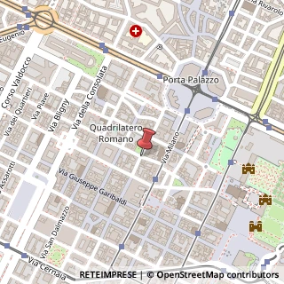 Mappa Via San Domenico,  7, 10122 Torino, Torino (Piemonte)