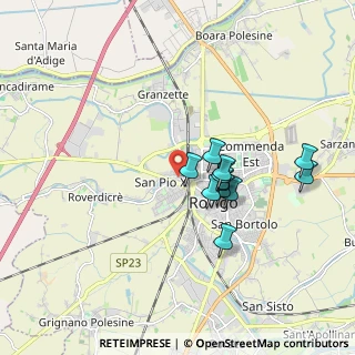 Mappa Piazza Lorenzo Perosi, 45100 Rovigo RO, Italia (1.42917)