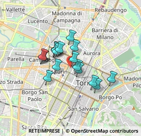 Mappa Via Carlo Boucheron, 10122 Torino TO, Italia (1.22111)