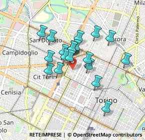 Mappa Via Carlo Boucheron, 10122 Torino TO, Italia (0.6775)