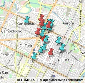 Mappa Via Carlo Boucheron, 10122 Torino TO, Italia (0.6135)