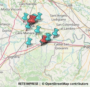 Mappa Via Rose, 27049 Stradella PV, Italia (10.79056)