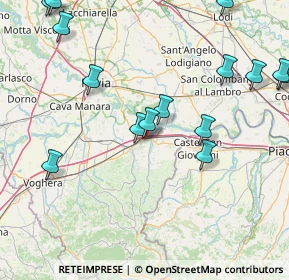 Mappa Via Rose, 27049 Stradella PV, Italia (20.26667)