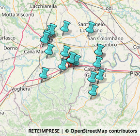 Mappa Via Rose, 27049 Stradella PV, Italia (11.321)