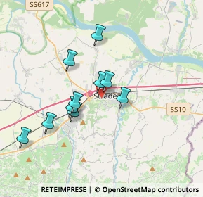 Mappa Via Rose, 27049 Stradella PV, Italia (3.69364)