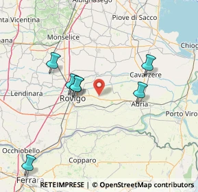 Mappa Via Luigi Einaudi, 45010 Villadose RO, Italia (29.40353)