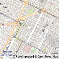 Mapa Torino