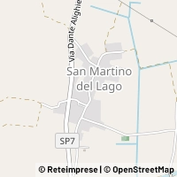 Kartta San Martino del Lago