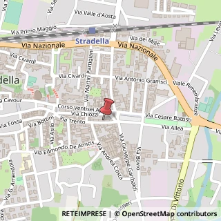 Mappa Via Trento, 80, 27049 Stradella, Pavia (Lombardia)