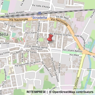 Mappa Corso XXVI Aprile, 20, 27049 Stradella, Pavia (Lombardia)