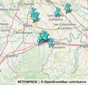 Mappa Via Chiozzi, 27049 Stradella PV, Italia (11.58)