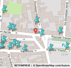 Mappa Via Chiozzi, 27049 Stradella PV, Italia (0.106)