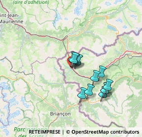 Mappa Viale Roma, 10052 Bardonecchia TO, Italia (10.69462)