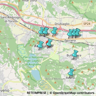Mappa Via S. Agostino, 10051 Avigliana TO, Italia (1.73833)