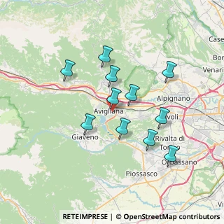 Mappa Via S. Agostino, 10051 Avigliana TO, Italia (6.33091)