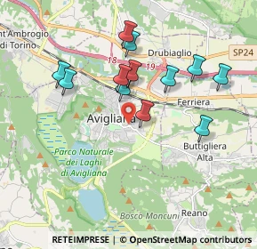 Mappa Via S. Agostino, 10051 Avigliana TO, Italia (1.7425)