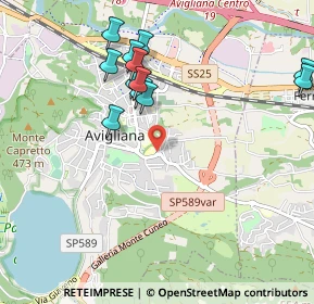 Mappa Via S. Agostino, 10051 Avigliana TO, Italia (1.03667)