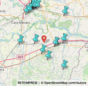 Mappa 27041 Barbianello PV, Italia (9.8735)